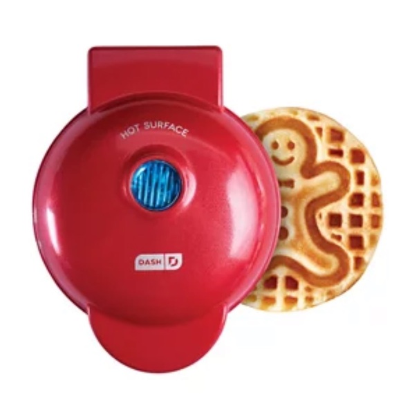 Dash Gingerbread Man Mini Waffle Maker - Picture 3 of 3